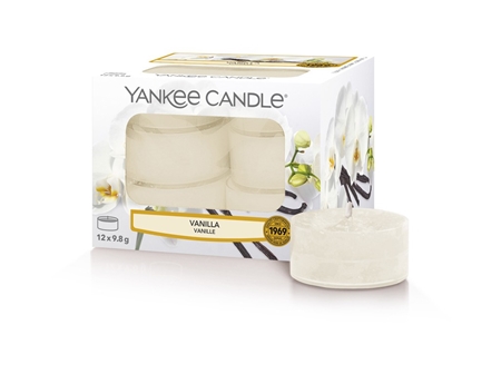 Scented tea candles Yankee Candle VANILLA