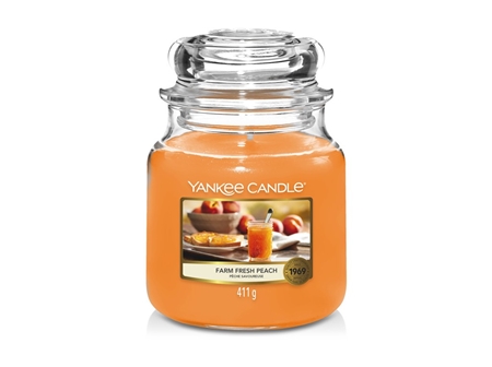 Scented candle Yankee Candle FARM FRESH PEACH classic medium