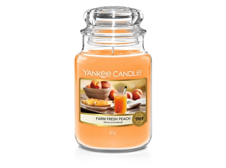 Scented candle Yankee Candle FARM FRESH PEACH classic big