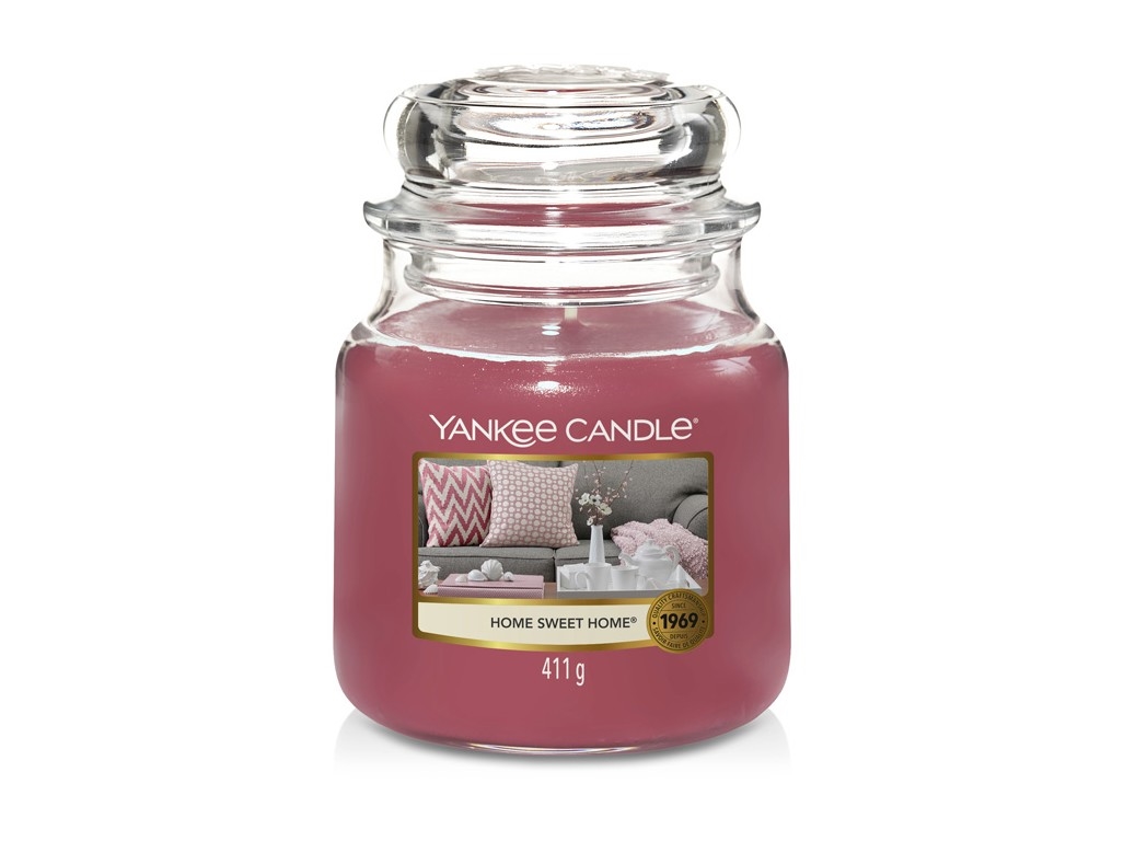 Scented candle Yankee Candle HOME SWEET HOME classic medium