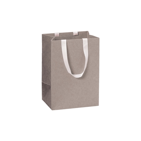 Small beige-grey gift bag