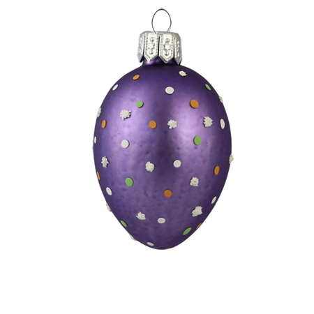 Small purple Easter egg