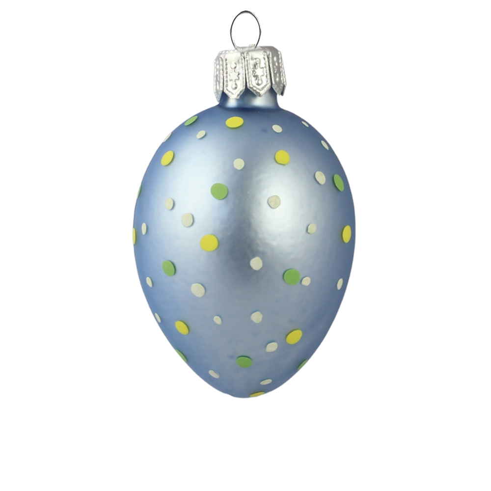 Easter egg with small dots