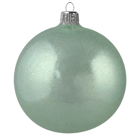 Mint Christmas ball ornament