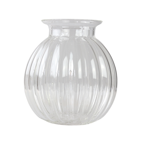 Clear crystal vase Maria