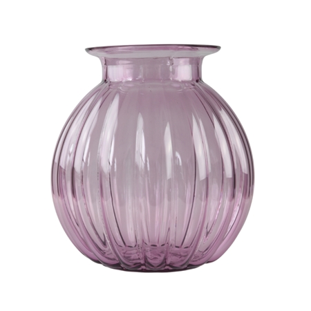 Violet crystal vase Maria