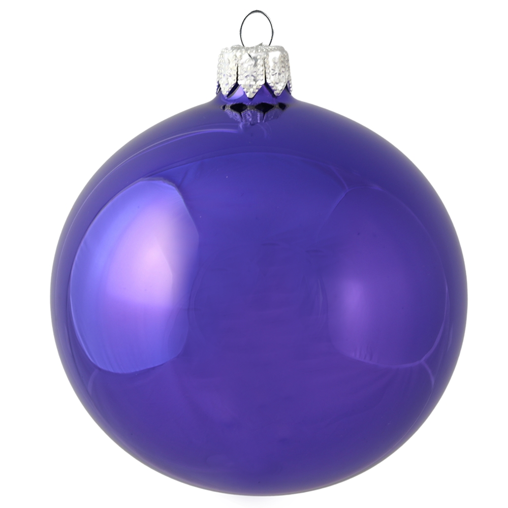 Blueberry violet ball ornament