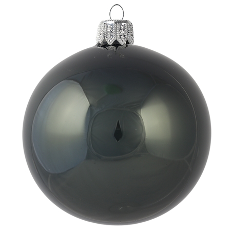 Blue-grey opal ball ornament