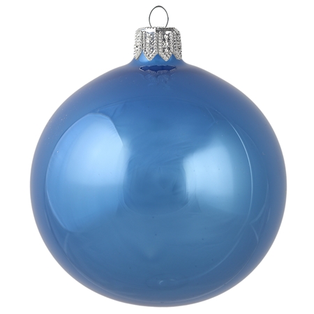 Royal blue ball ornament