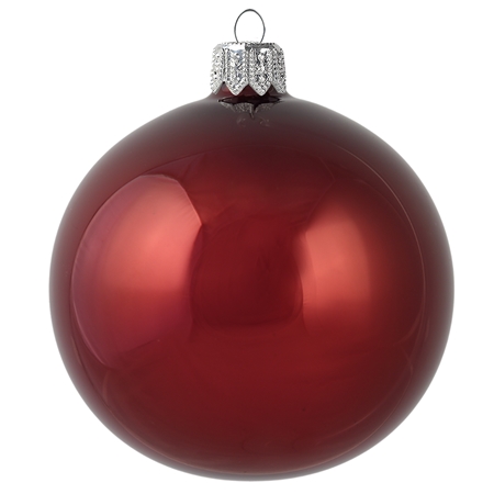 Claret opal ball ornament