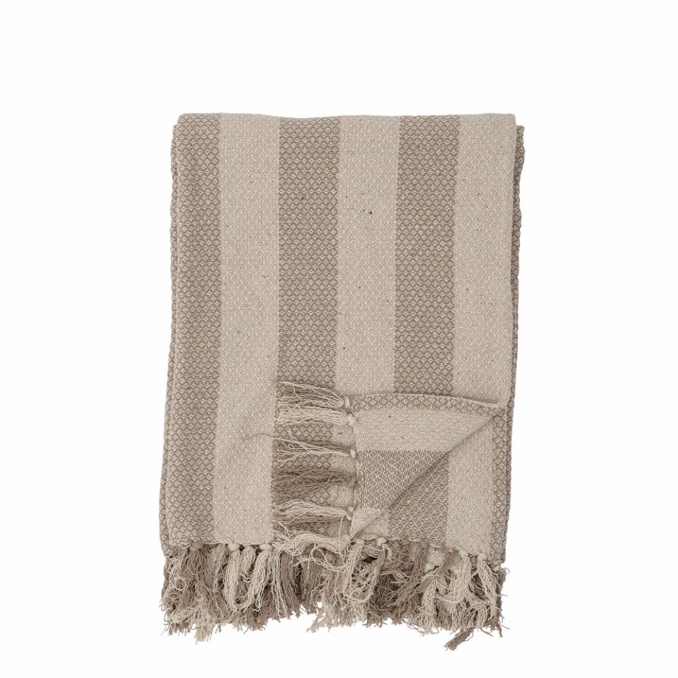 Natural recycled cotton bedspread