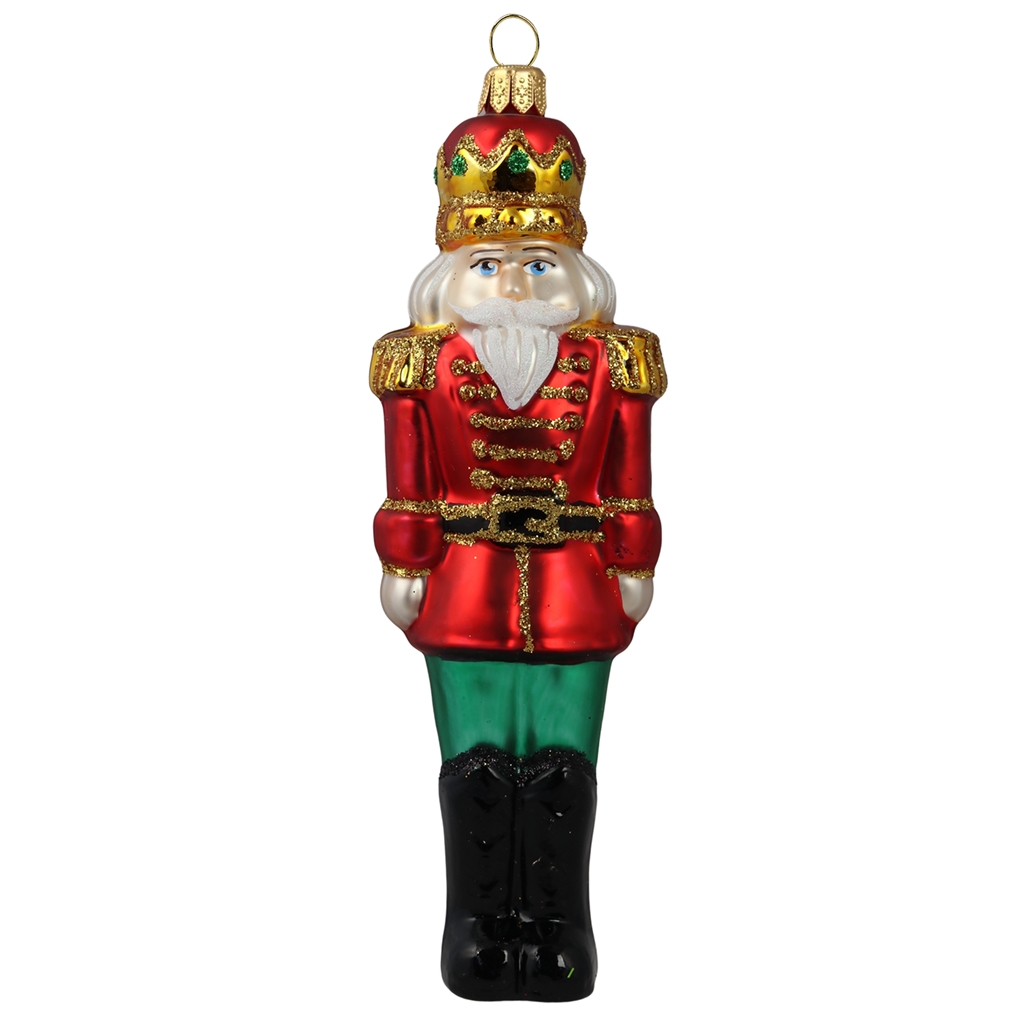 Glass figurine of the king from Christmas Kingdom