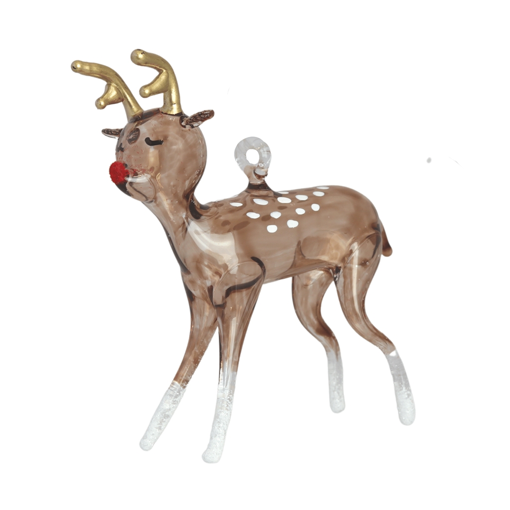 Glass reindeer Ruda