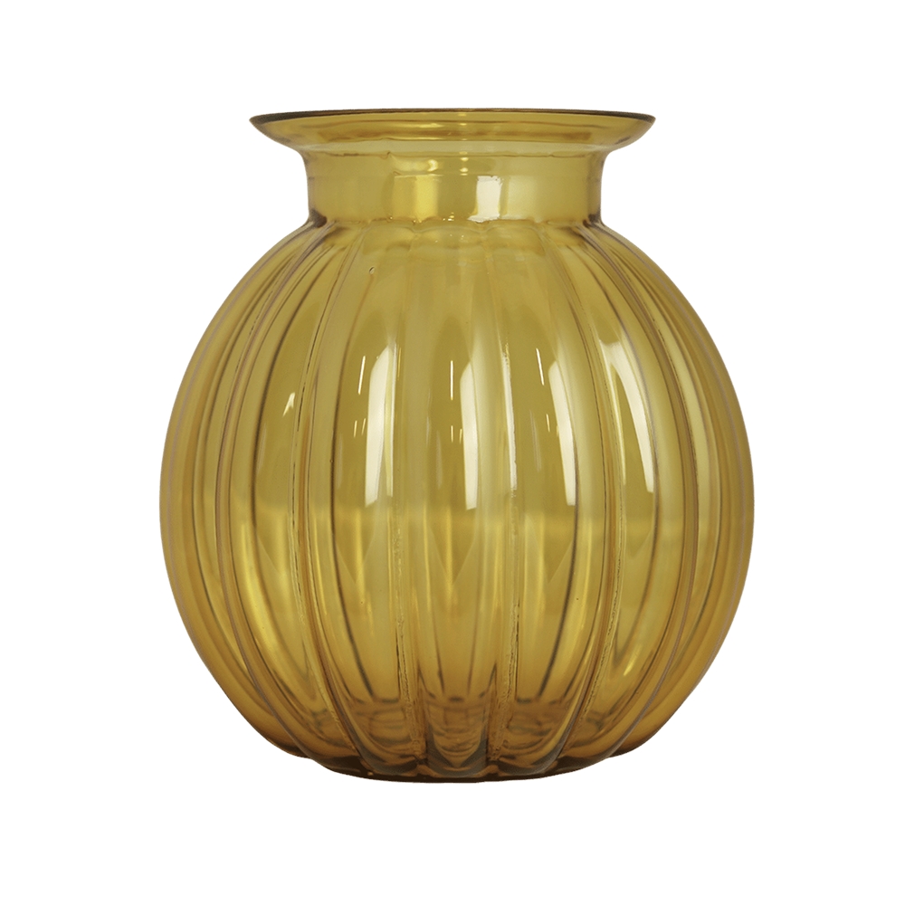 Vase Maria Radua Crystal amber