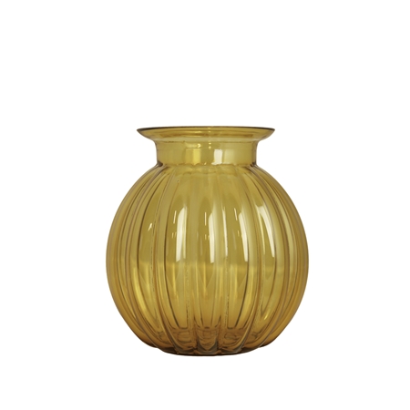 Vase Mary Radua Crystal amber