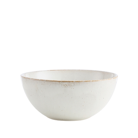 Natural stoneware bowl with a diameter of 14cm
