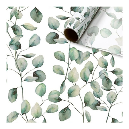 Silk wrapping paper Eucalyptus