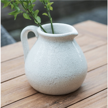 Jug with cracked glaze