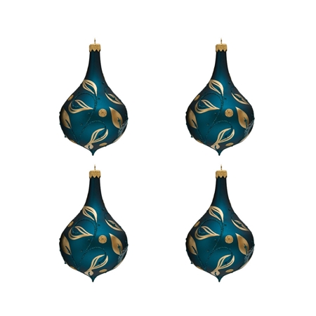 Set of drops with elegant décor