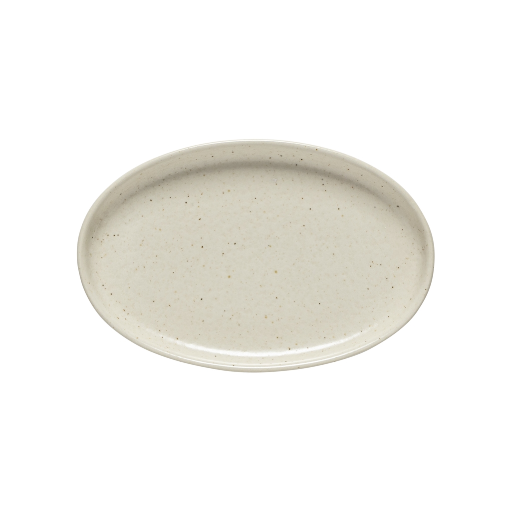 Ceramic oval soap dish Lucia