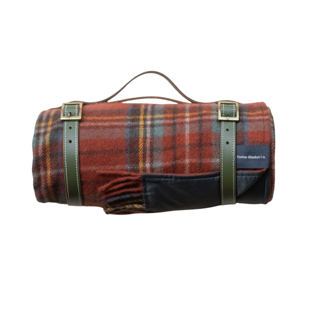 Outdoor picnic blanket royal tartan