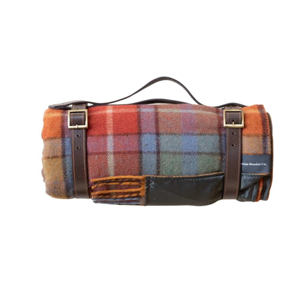 Outdoor picnic blanket tartan Buchanan