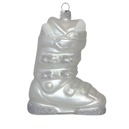 Glass ski boot