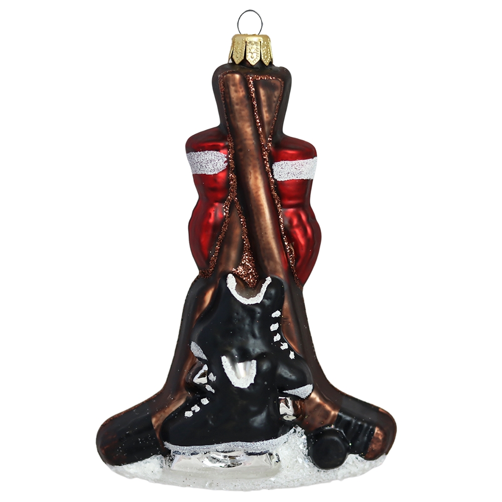 Ice Hockey Player Equipment Ornament