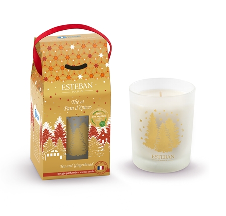 Tea and Gingerbread scented candle