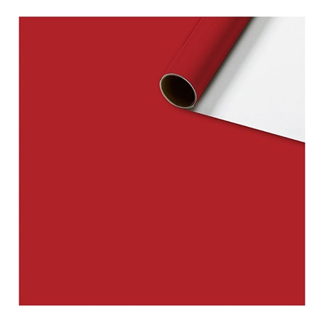 One-colour red wrapping paper