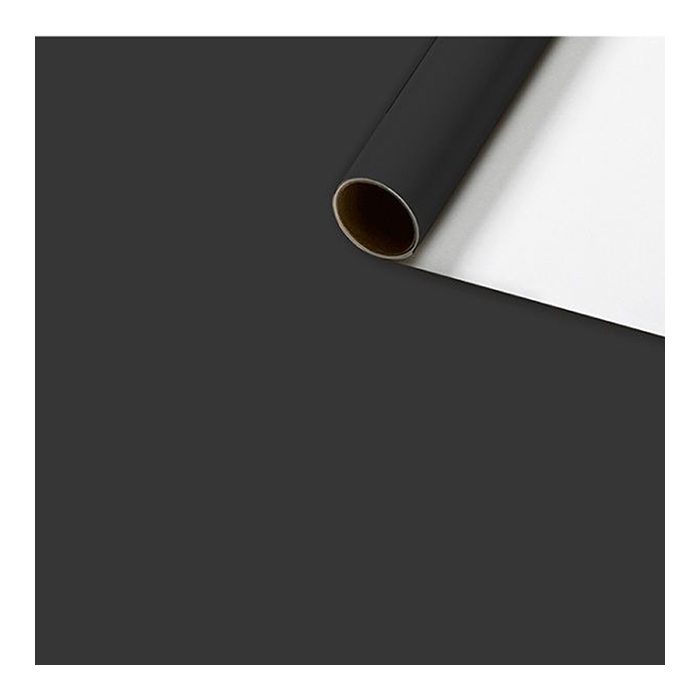 One-colour black wrapping paper