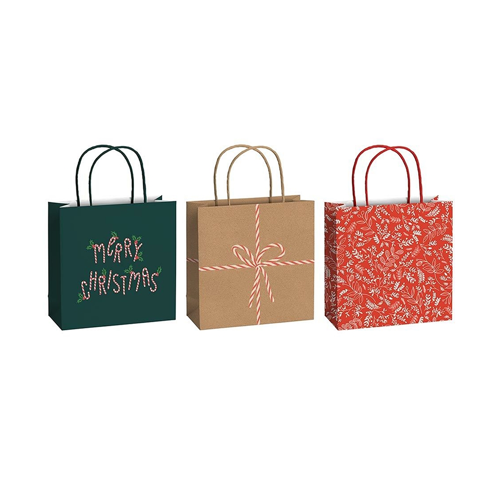 Merry Christmas gift bag set