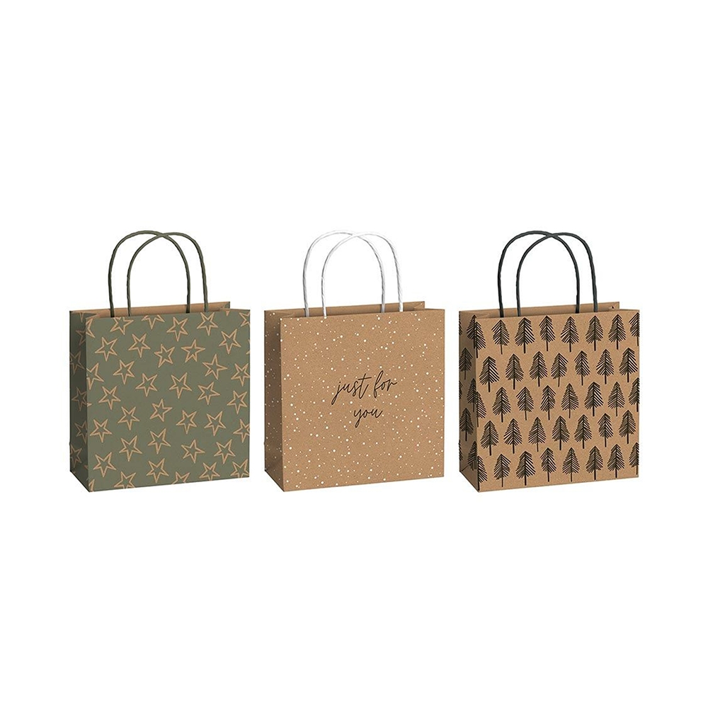 Natural gift bag set