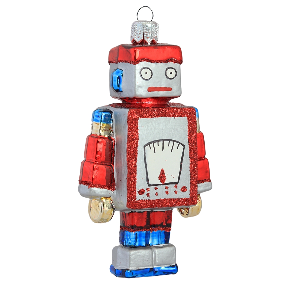 Christmas ornament fancy robot