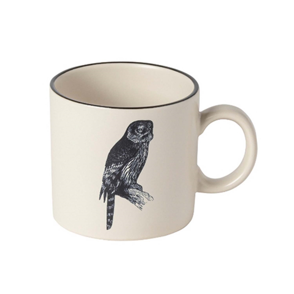 Classic mug with owl décor