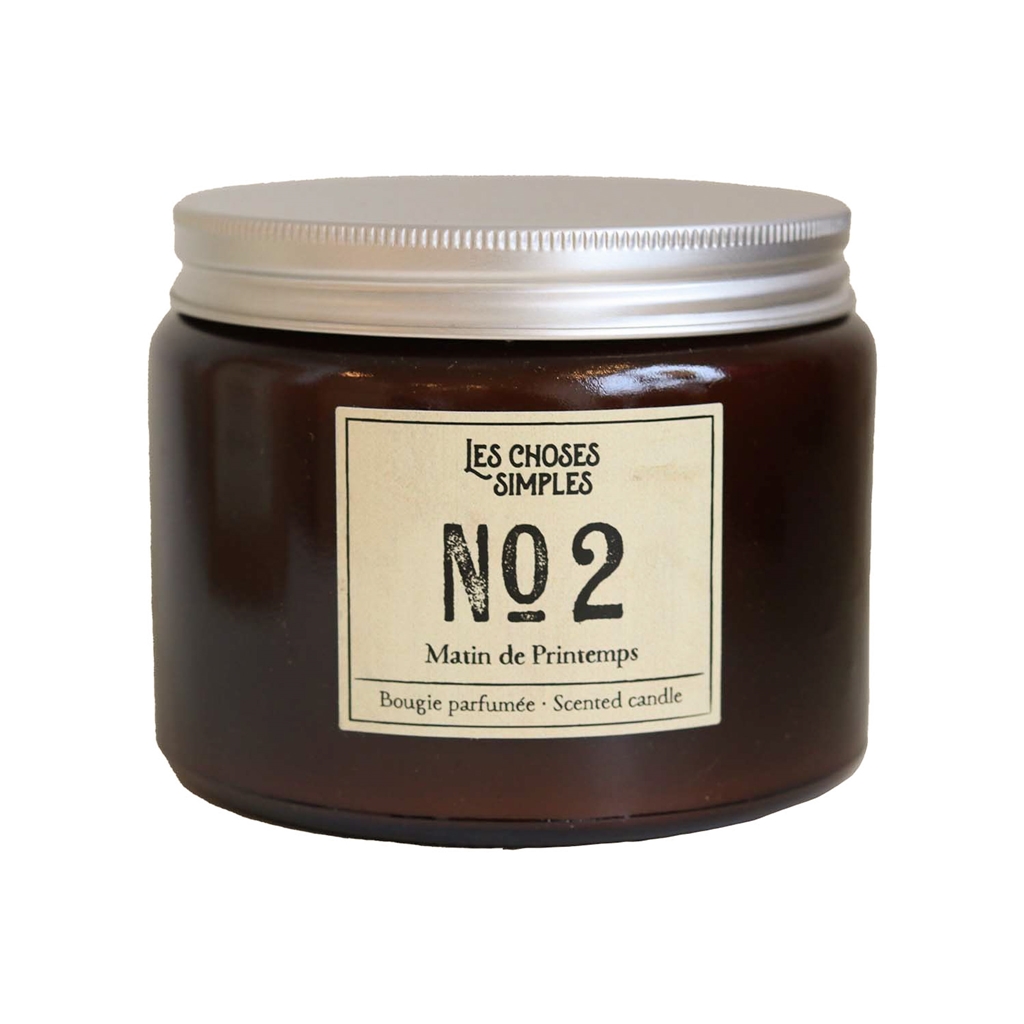 Soywax candle with three wicks Matin de Printemps