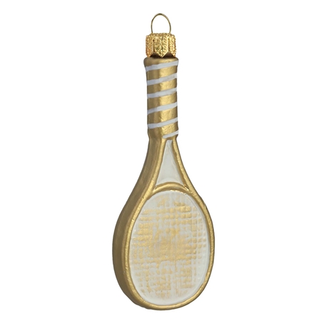 Tennis racket gold