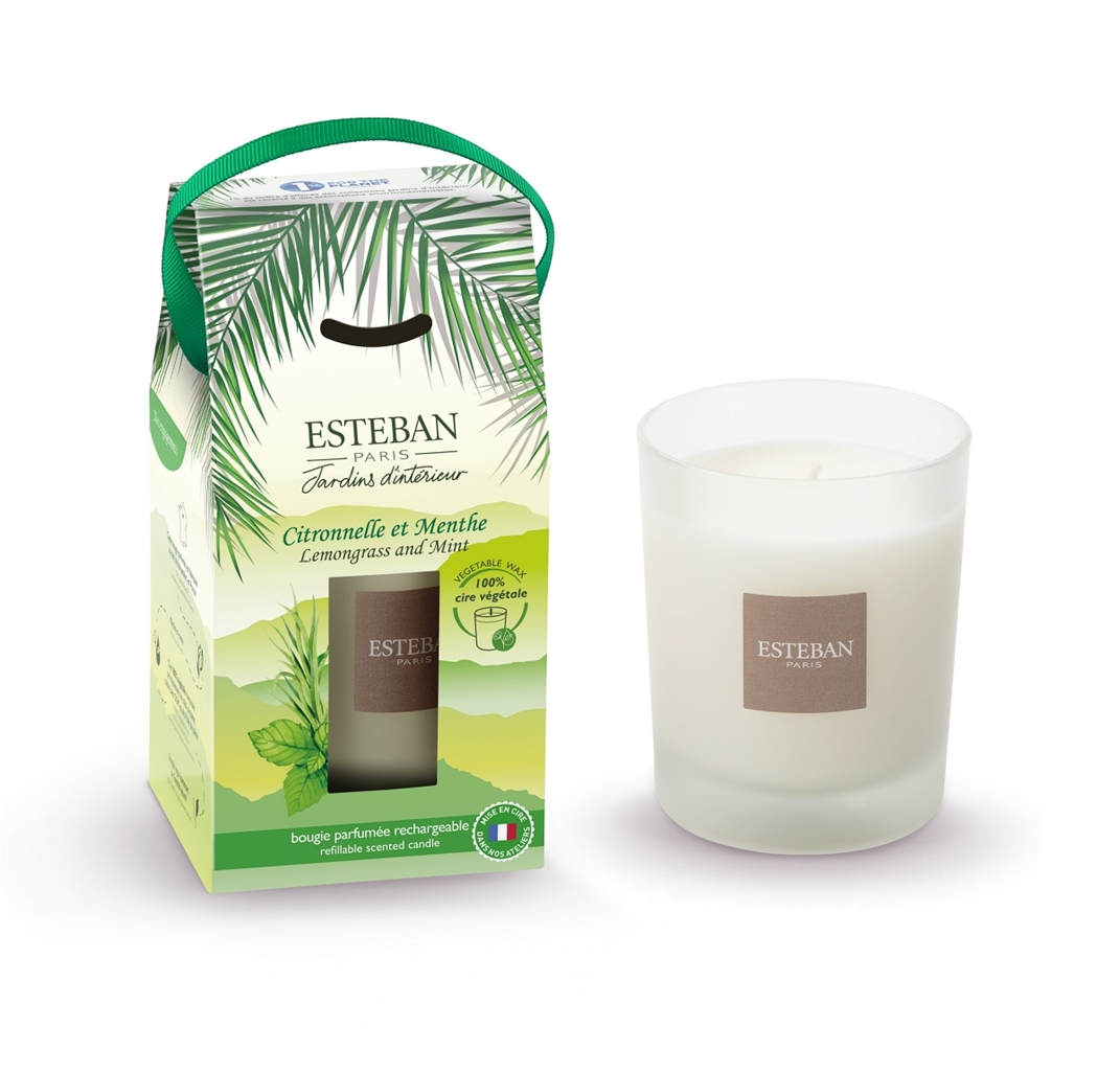 Scented candle Lemongrass & Mint