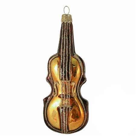 Christmas violin decoration