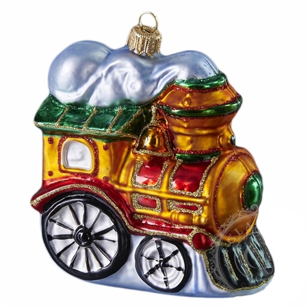 Vintage Steam Train Christmas Ornament