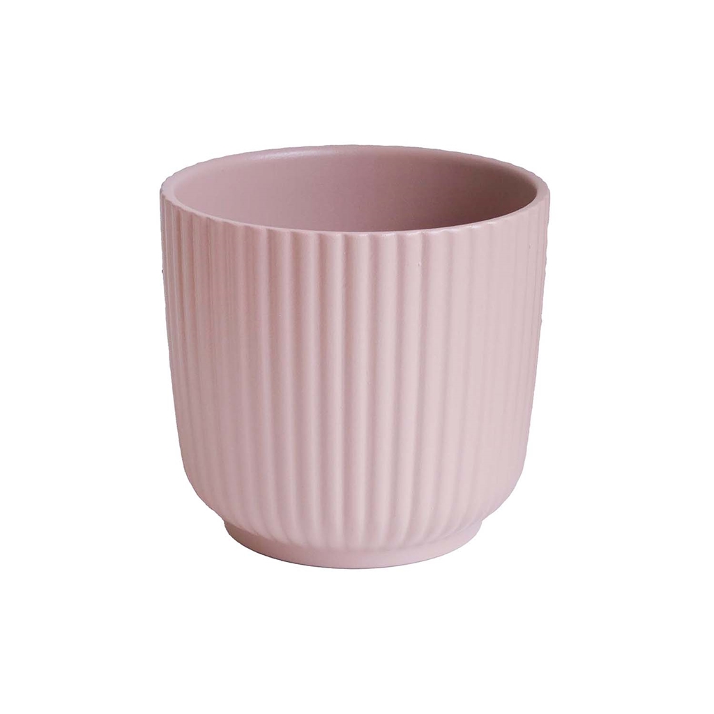 Flower pot Luna light pink smaller