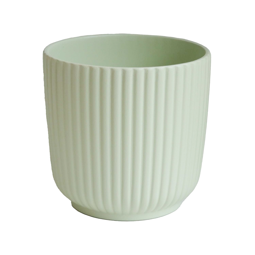 Luna pistachio flower pot