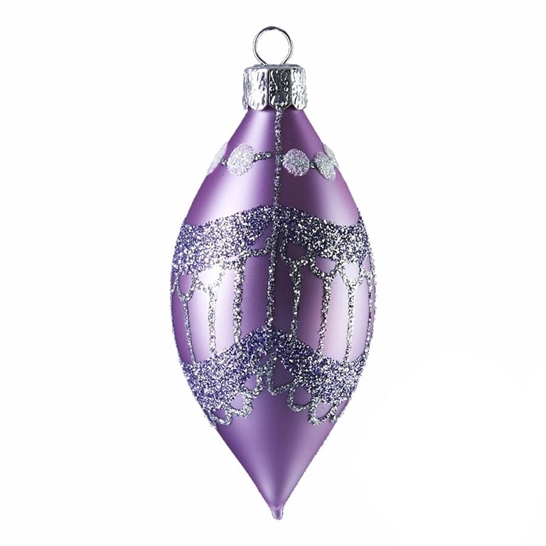 Purple Christmas olive with net
