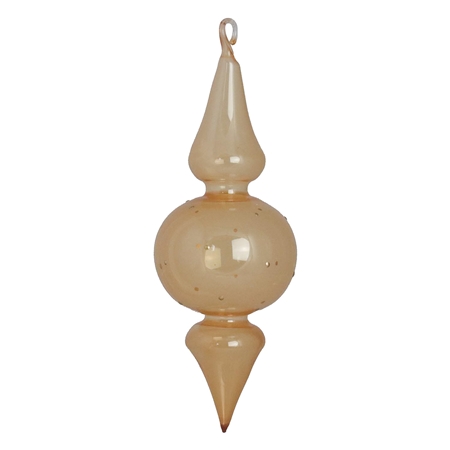 Free form Lumen honey gold with gold dots