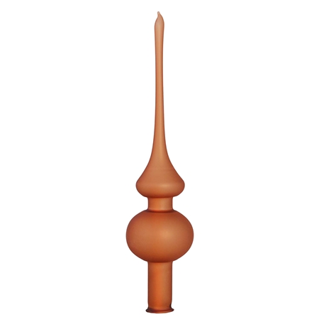 Brick-colored topper