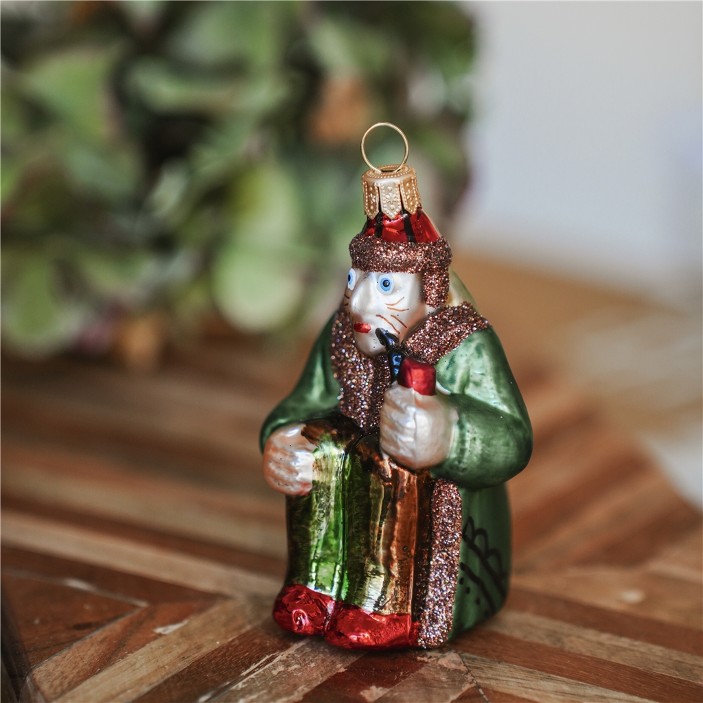 Hastrman glass ornament