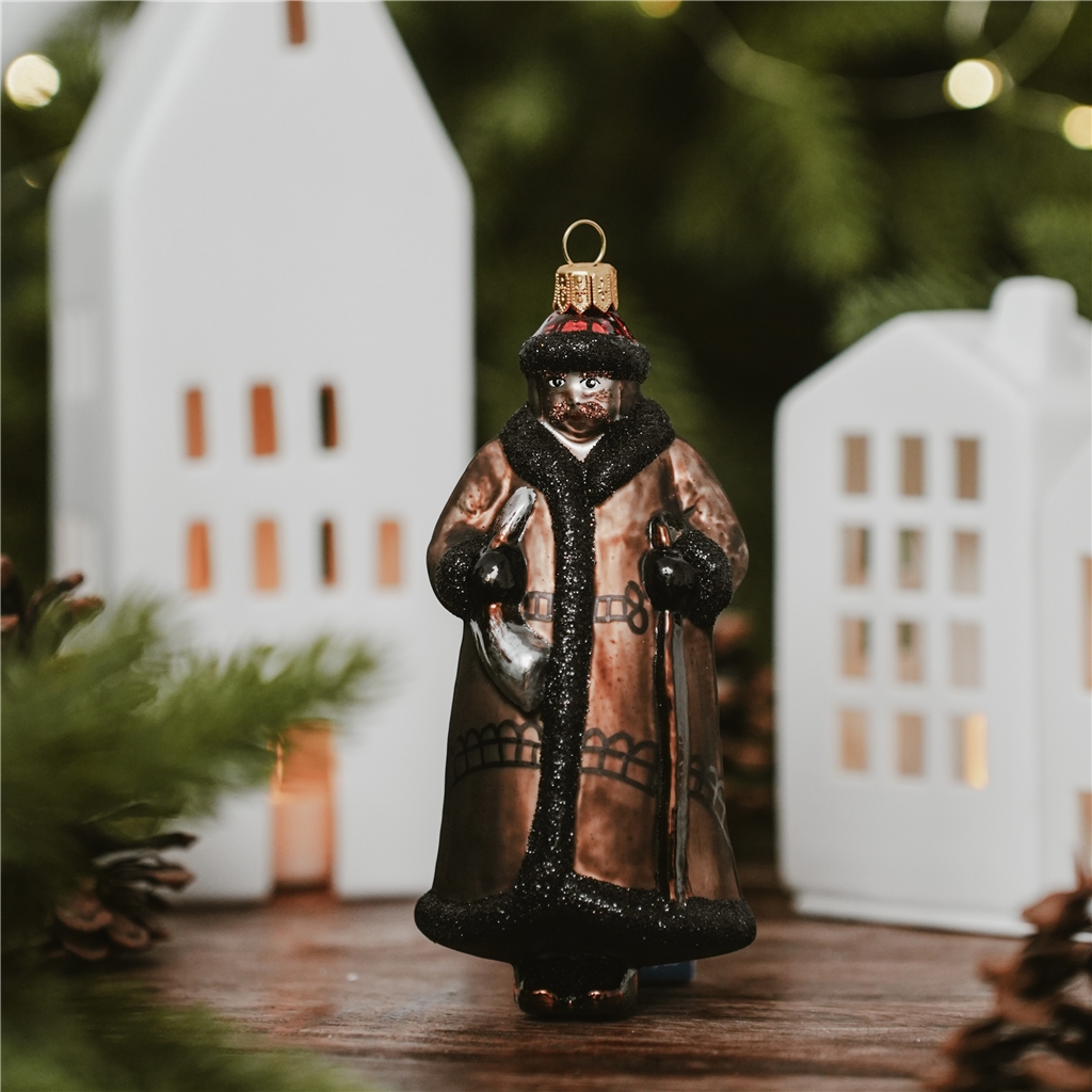 Night glass ornament