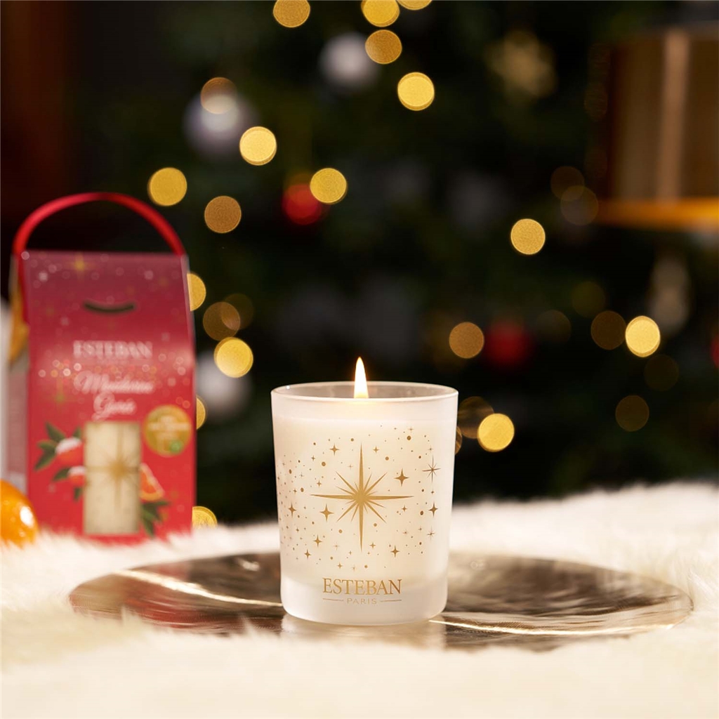 Frosted Mandarin scented candle