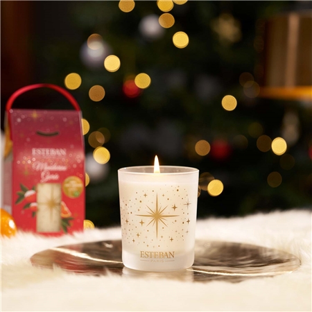 Frosted Mandarin scented candle