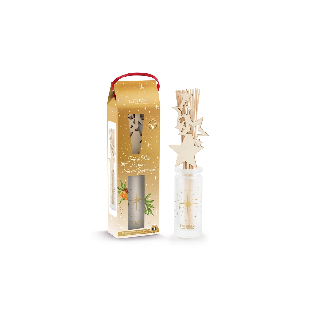 Reed diffuser Tea and Gingerbread
